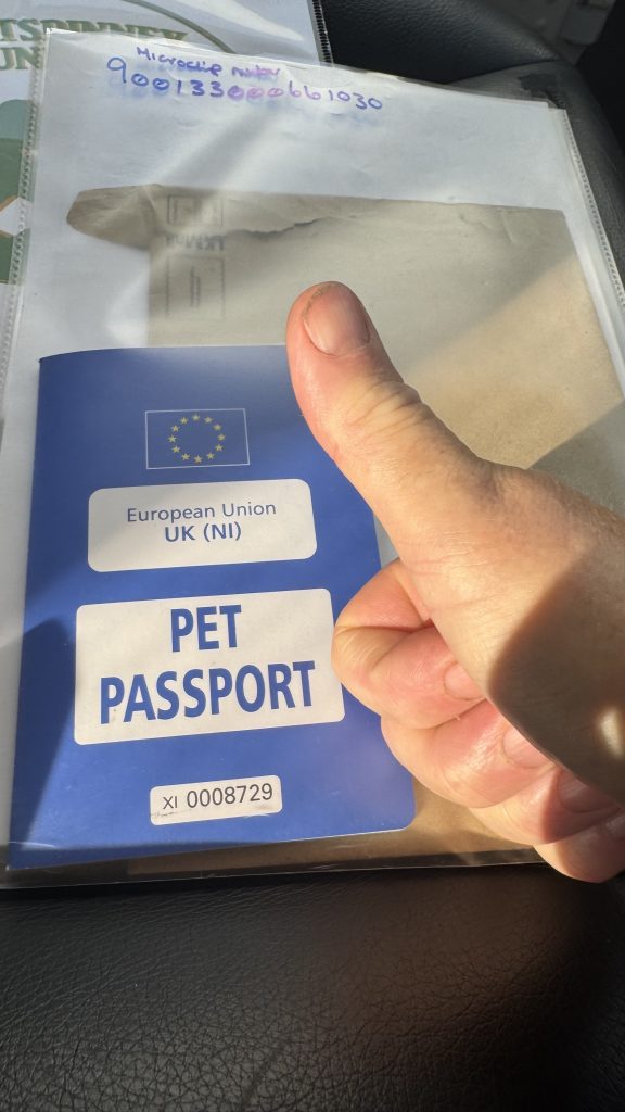 Pet passport for Scylla