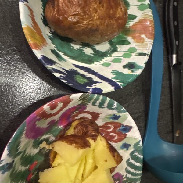 Instant Pot Duo Crisp Jacket Potatoes