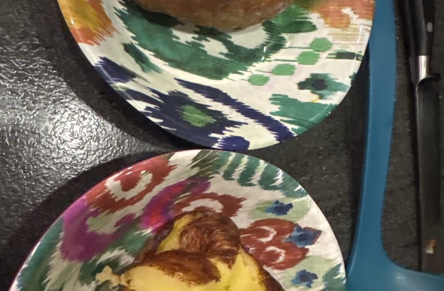 Instant Pot Duo Crisp Jacket Potatoes